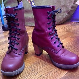 Dr, Martens Darcie high heel boot - RARE!